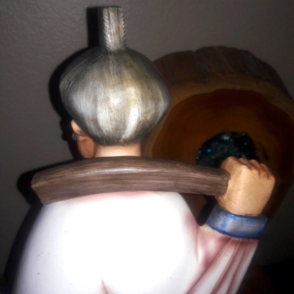 HPAntique Asian Art Chinese Fisherman - Picture 5 of 16